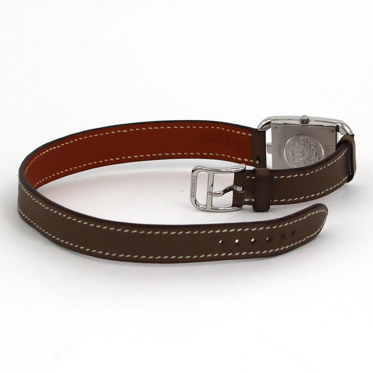 エルメス ケープコッド･ドゥブルトゥール･8P CC1.210 SS クォーツ