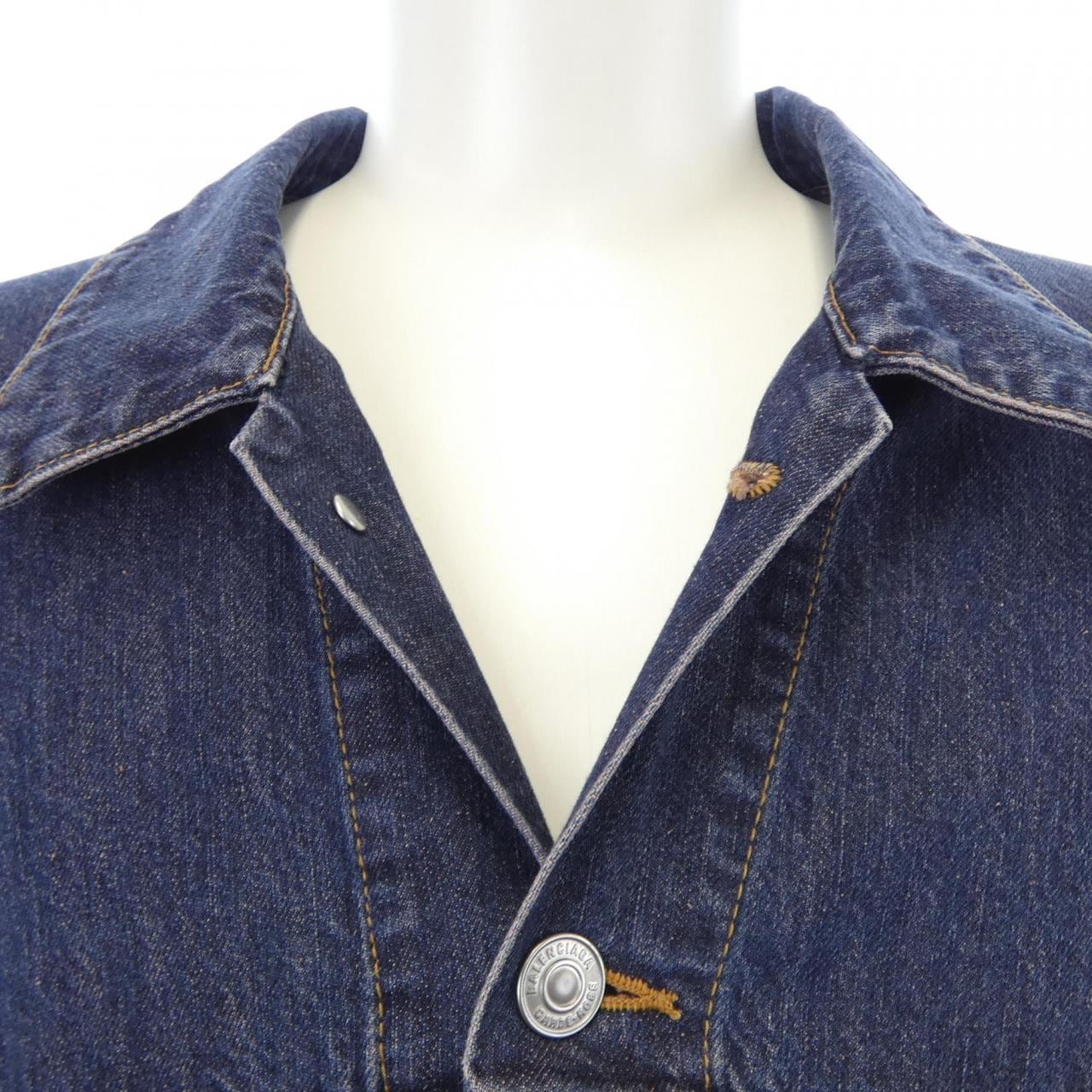 バレンシアガ BALENCIAGA GARDE-ROBE 773615 TQW58 デニムジャケット