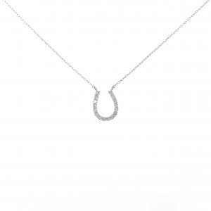 PT900/PT850 ホースシュー ダイヤモンド ネックレス 0.10CT