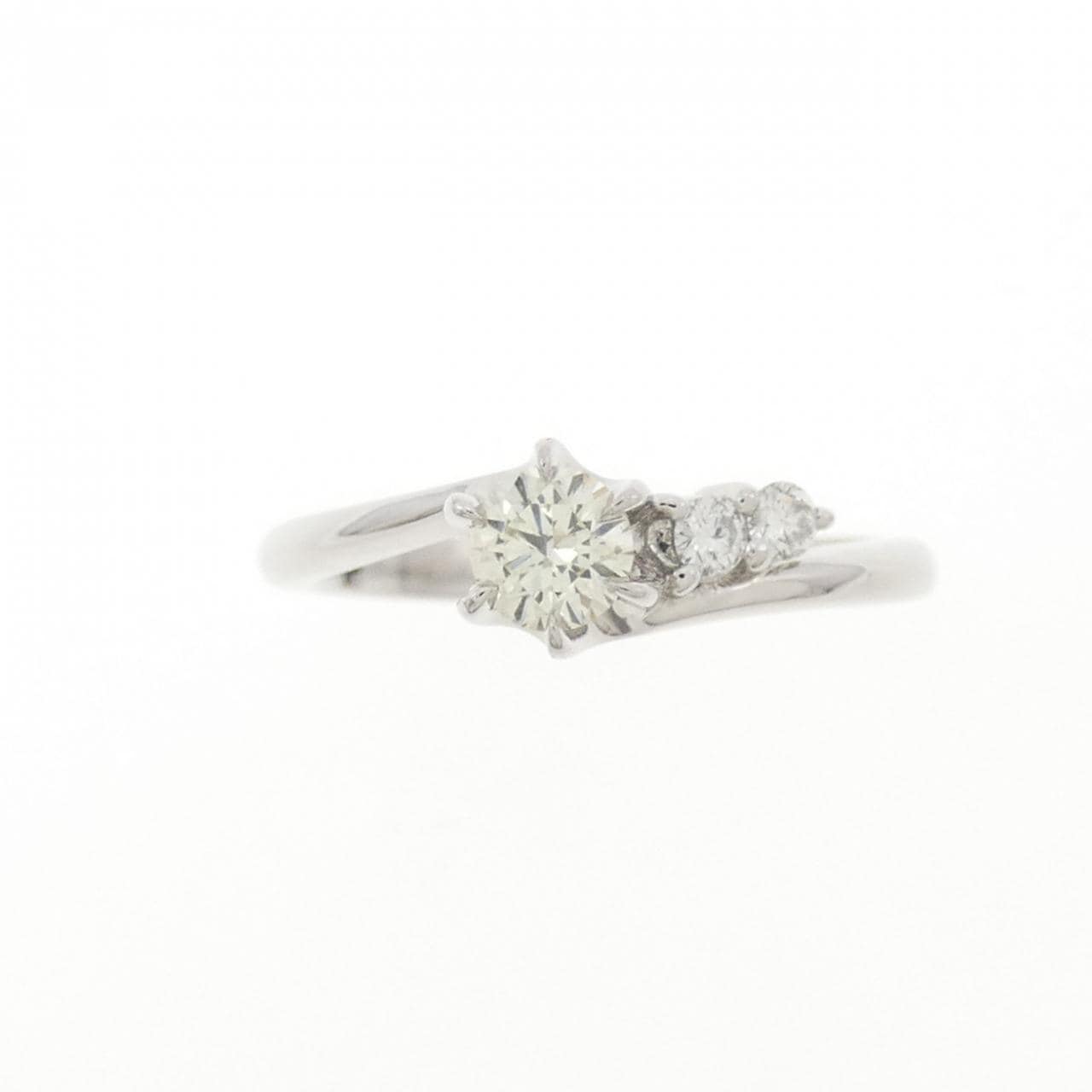PT950 ダイヤモンド リング 0.205CT