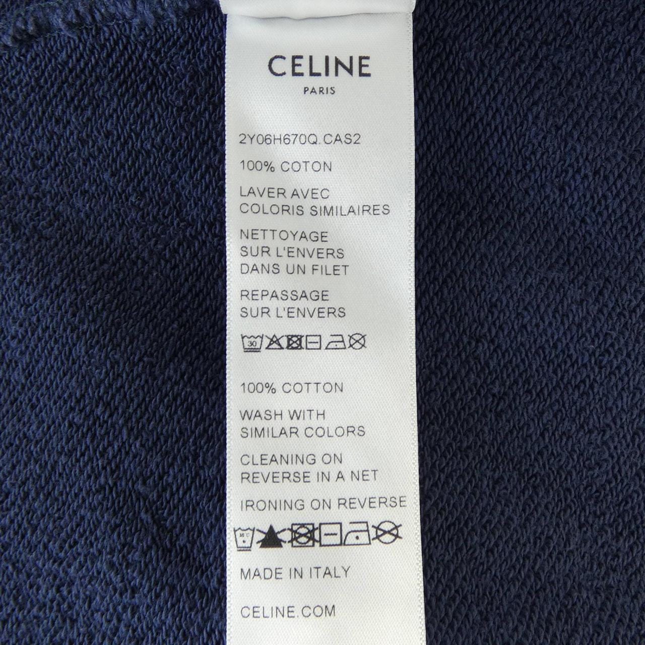 セリーヌ CELINE ルーズ スウェットシャツ 2Y06H670Q スウェット