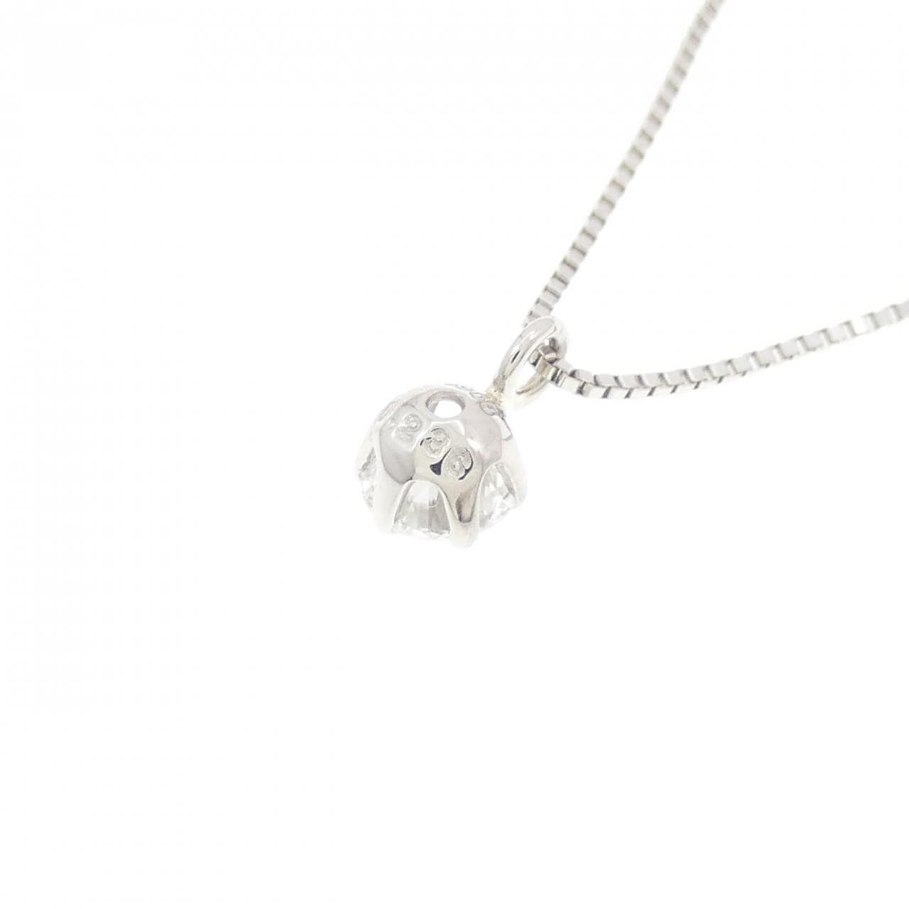 PT900/PT850 ダイヤモンド ネックレス 0.236CT