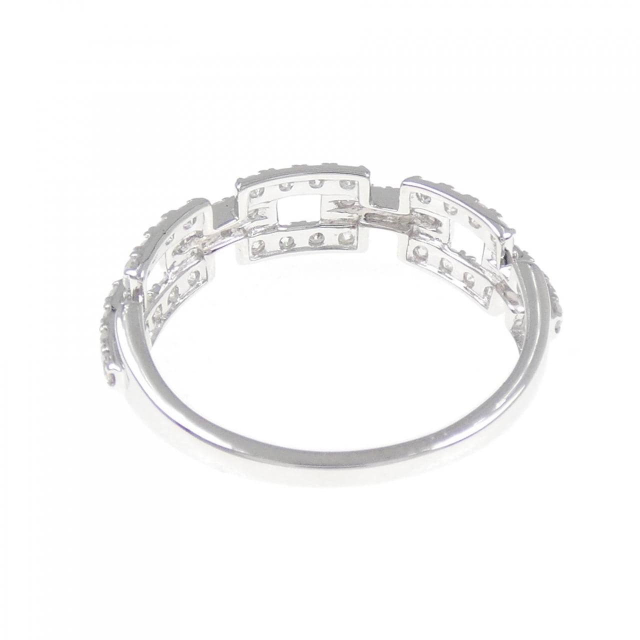 K18WG ダイヤモンド リング 0.50CT