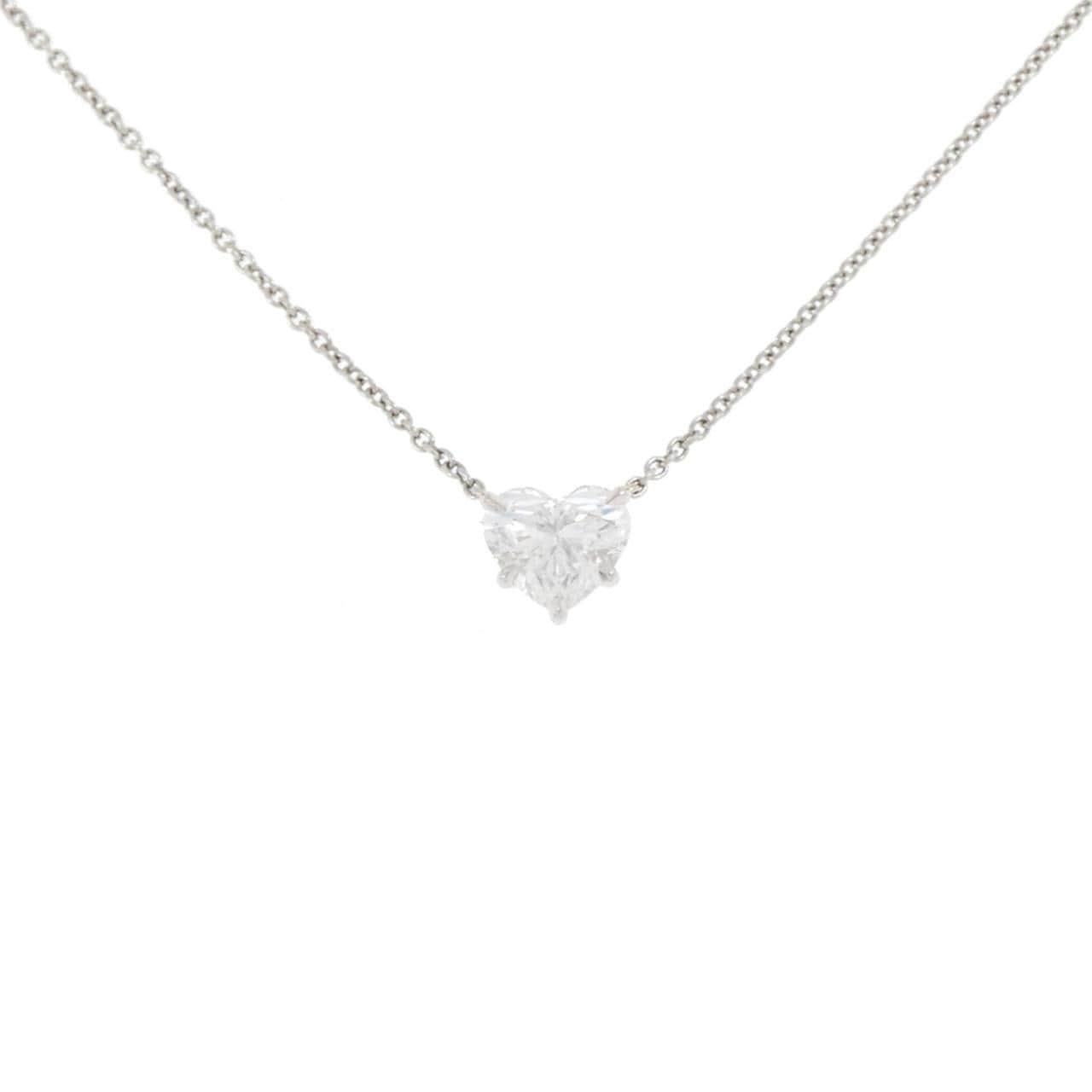 ハリーウィンストン ハート ネックレス 1.01CT E VVS2 ハートシェイプ