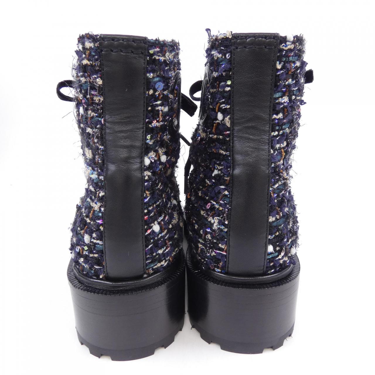 シャネル CHANEL レースアップ G35154Y55328 ブーツ