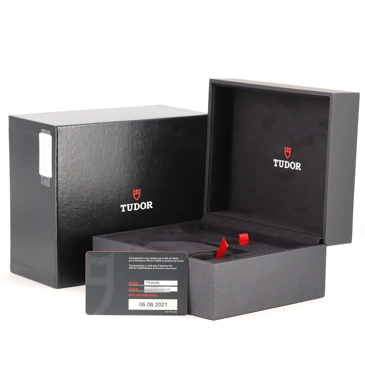 チューダー/チュードル ブラックベイクロノ M79360N-0014 SS 自動巻