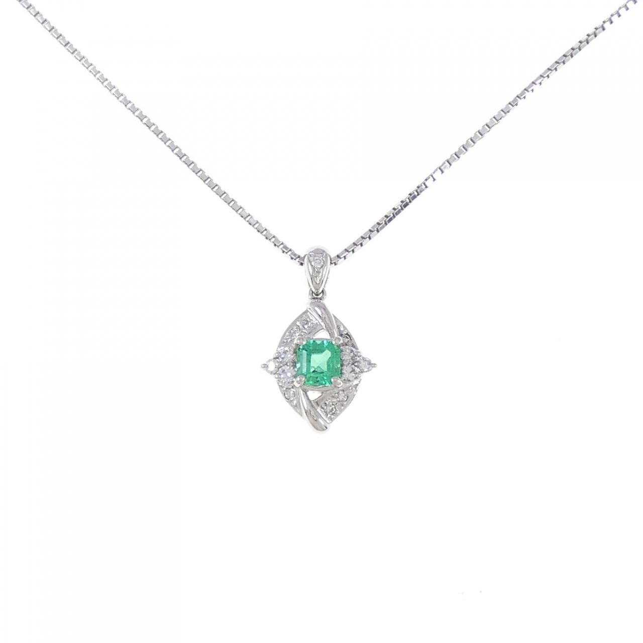 コメ兵｜PT エメラルド ネックレス 0.41CT｜ジュエリー｜ネックレス