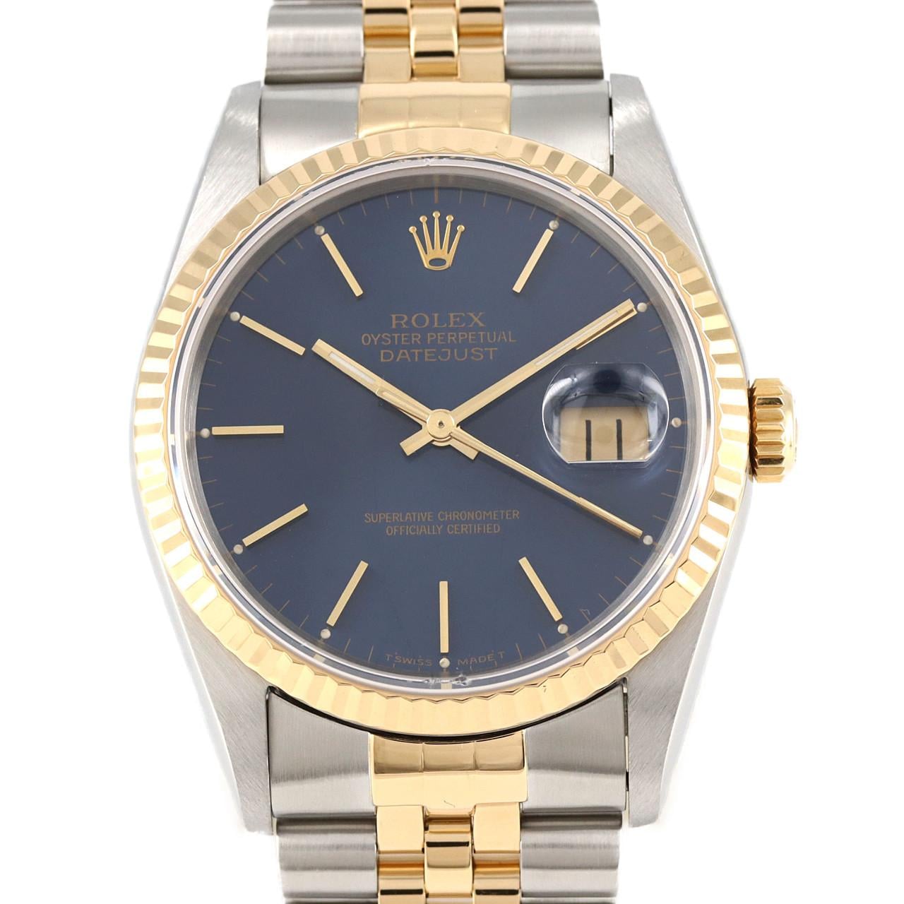 ROLEX Datejust 16233 SSxYG Automatic S number