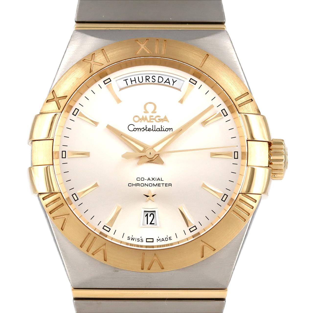 [BRAND NEW] Omega Constellation Day-Date YG Combination 123.20.38.22.02.002 SSxYG Automatic