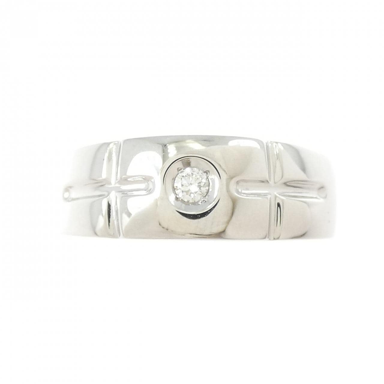 【新品】PT900 ダイヤモンド リング 0.05CT