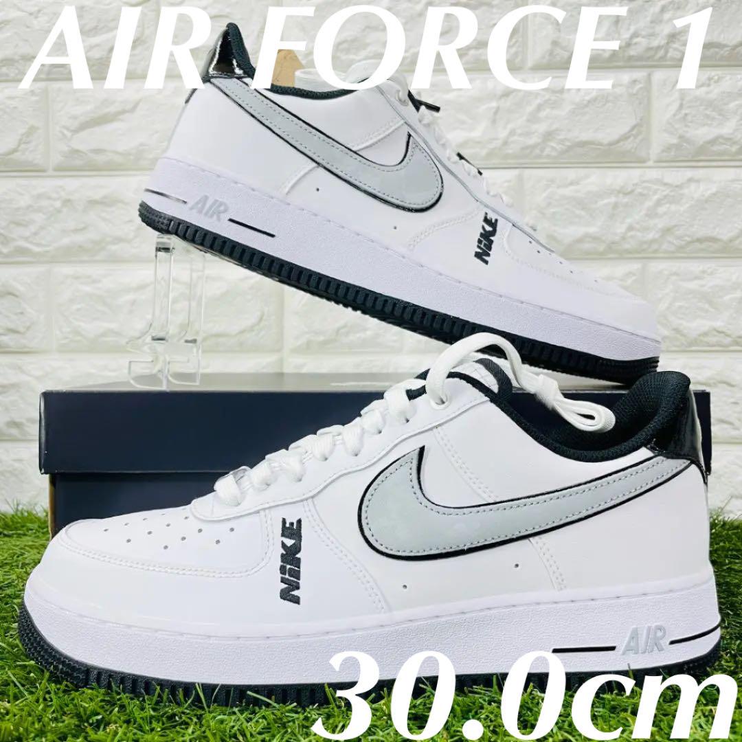 30 0cm ナイキ エアフォース1 07 Nike Af1 メンズ スニーカー 白黒ホワイトのフリマ商品 Kante Komehyo