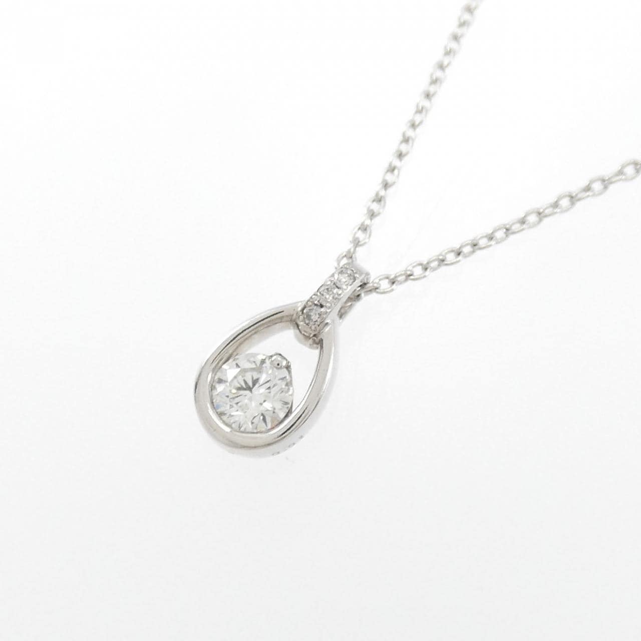 PT900/PT850 ダイヤモンド ネックレス 0.17CT