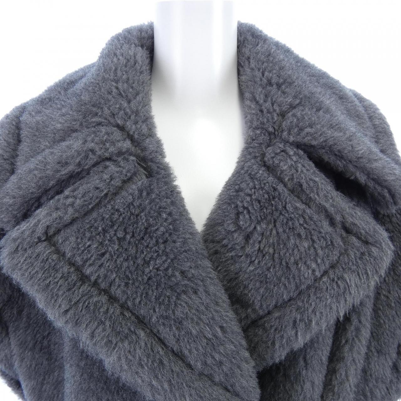 マックスマーラ Max Mara 473614 テディベア ケープ