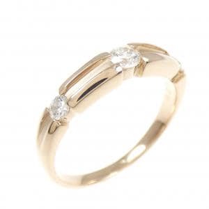 K18PG ダイヤモンド リング 0.20CT