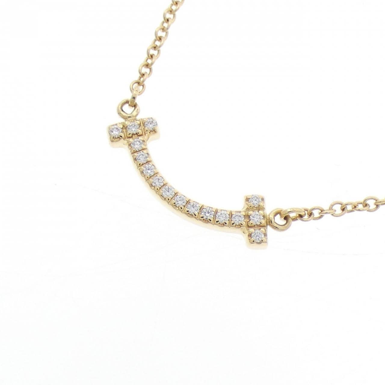 ティファニー Tスマイル ミニ ネックレス