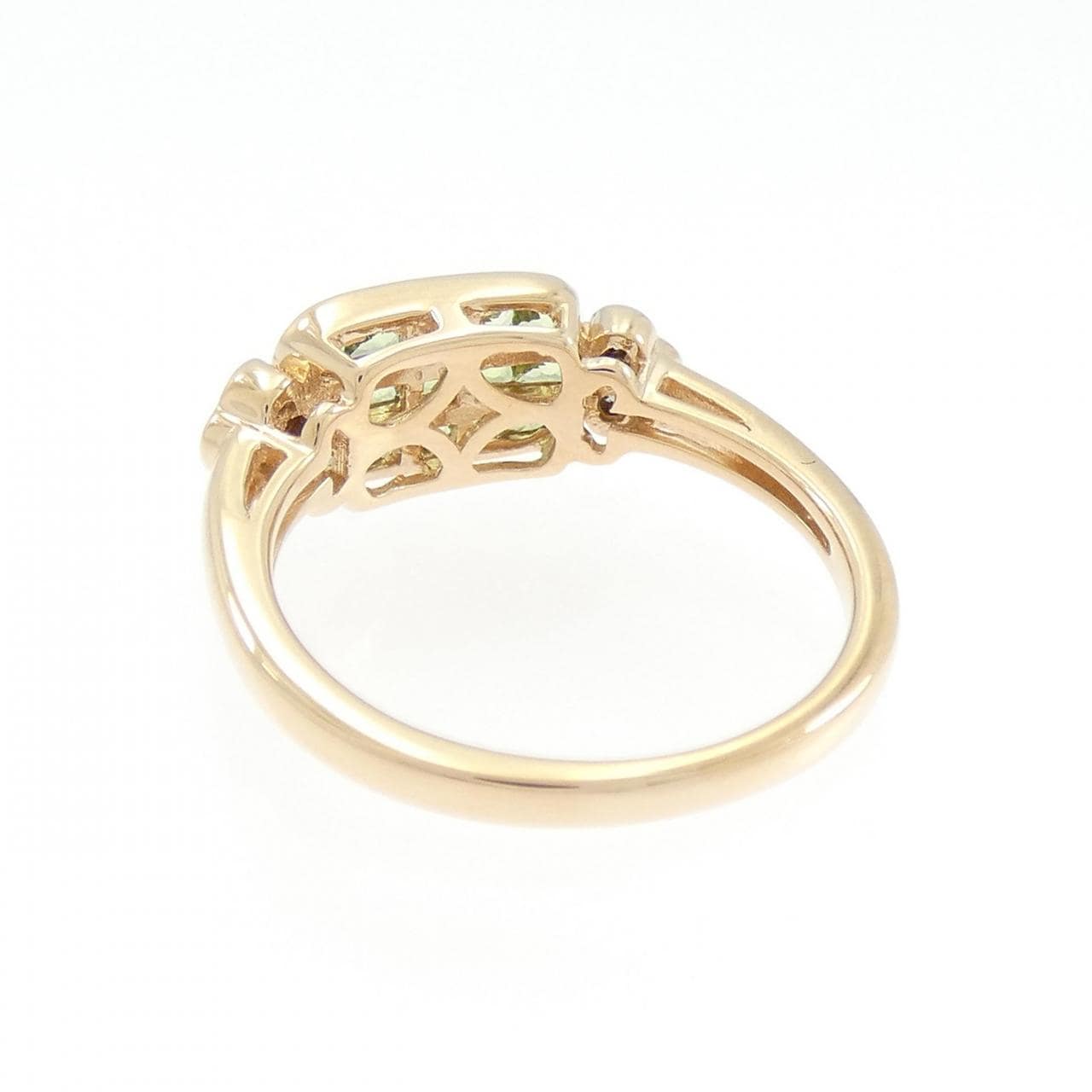 K18PG サファイヤ リング 0.82CT