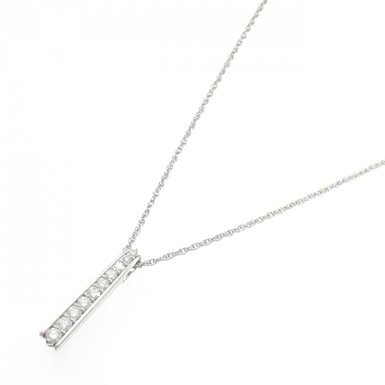 PT900/PT850 ダイヤモンド ネックレス 1.02CT