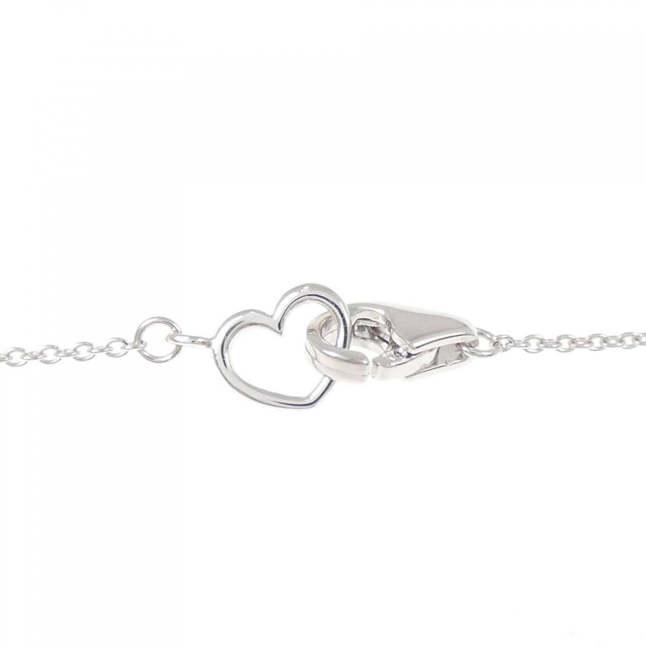 ポンテヴェキオ ハート ダイヤモンド ネックレス 0.12CT