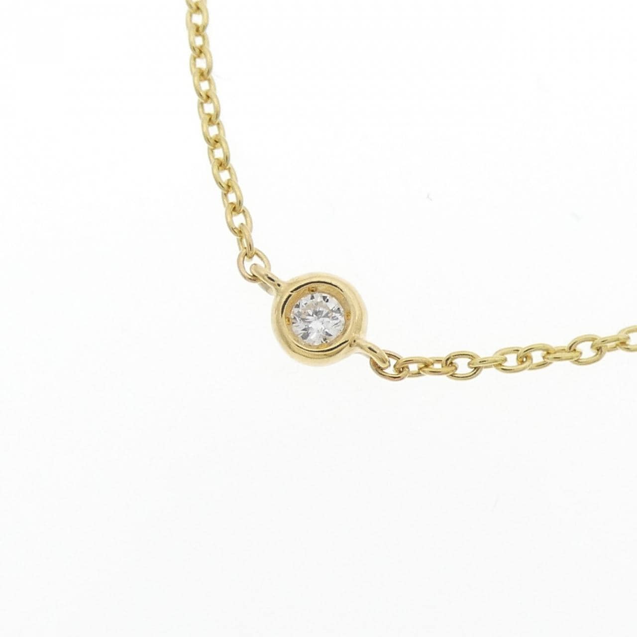 K18YG ダイヤモンド ネックレス 0.30CT