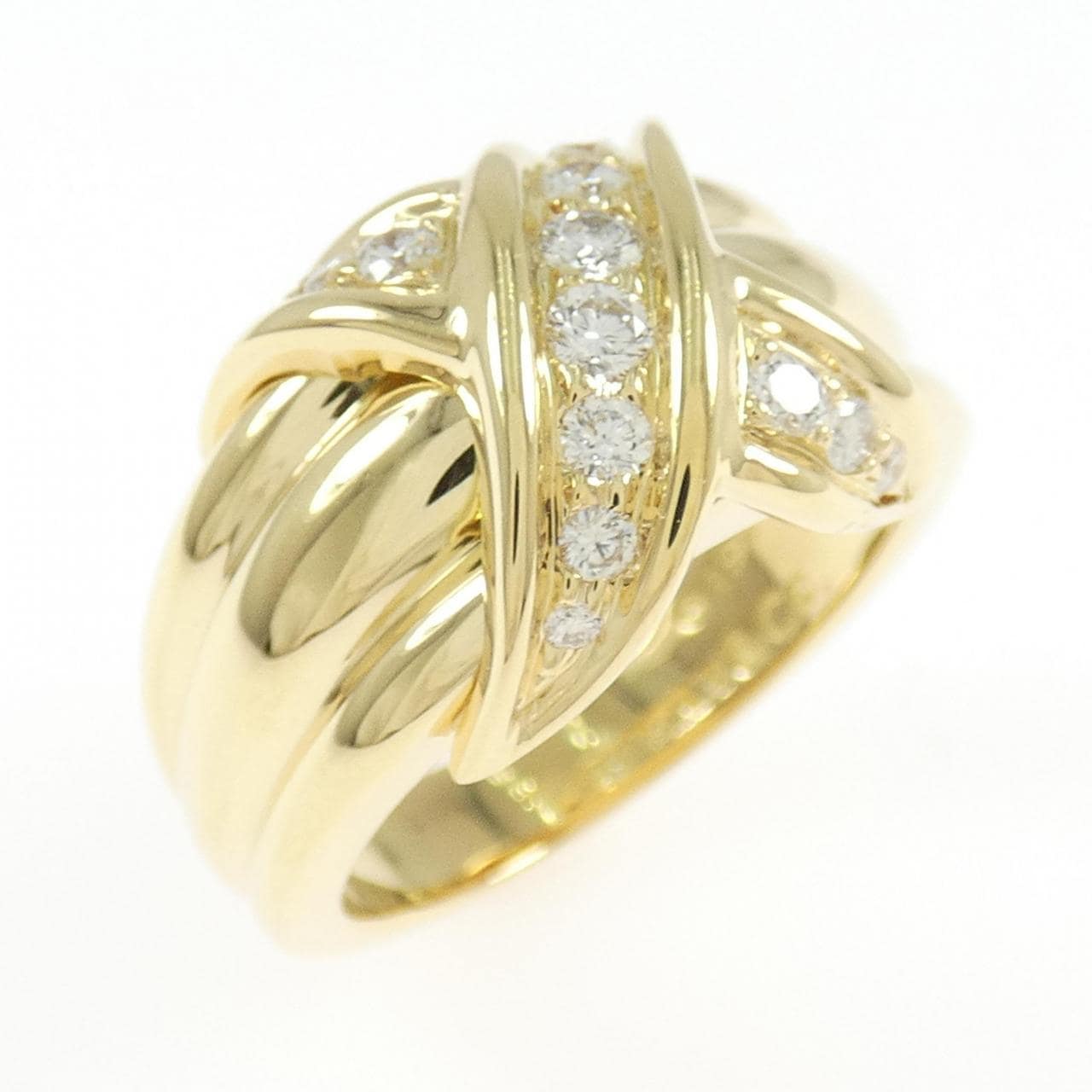 【ヴィンテージ】ティファニー シグネチャー ラージ リング