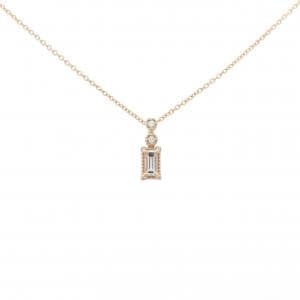 K18PG ダイヤモンド ネックレス 0.10CT