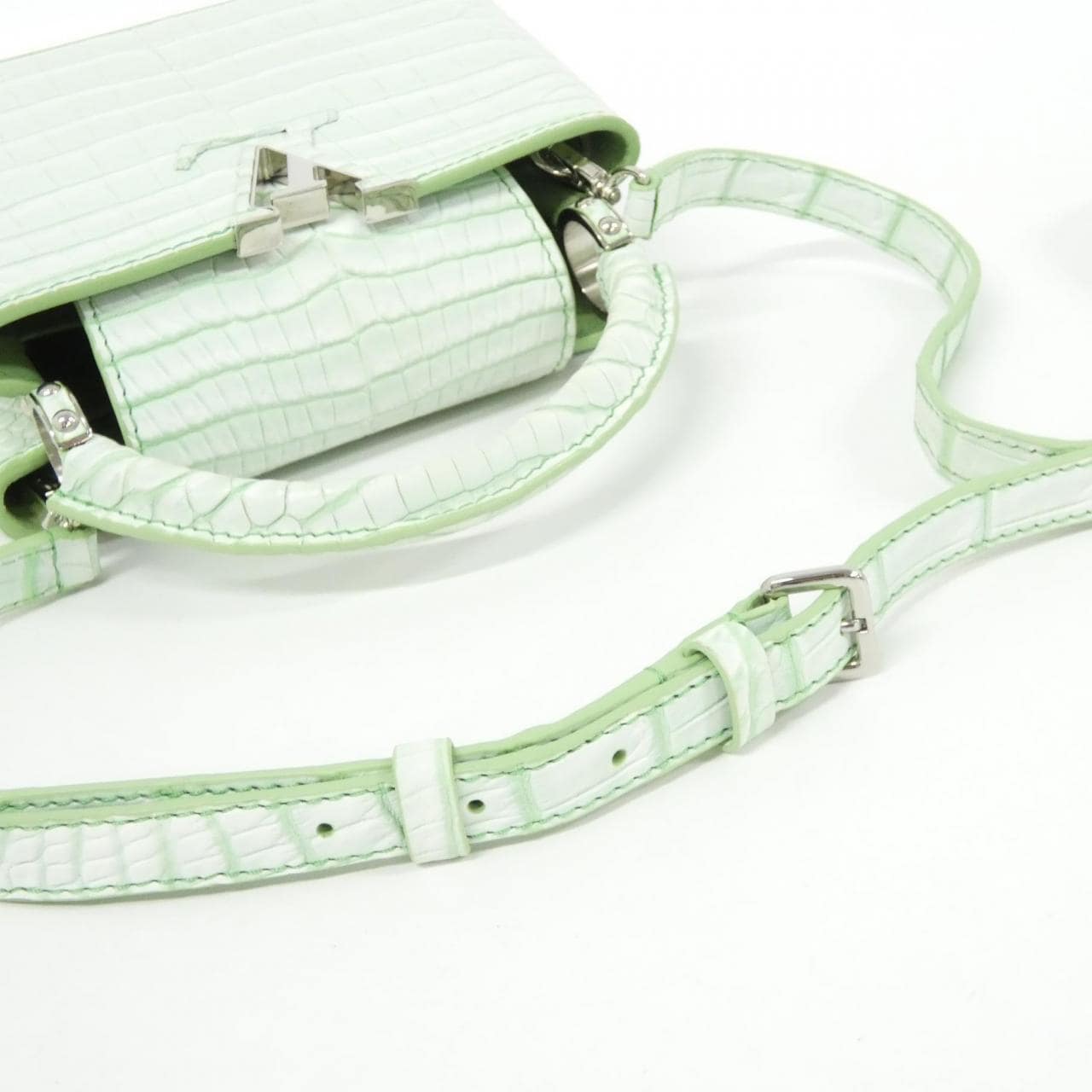 ルイヴィトン エキゾチックレザー カプシーヌ MINI バッグ