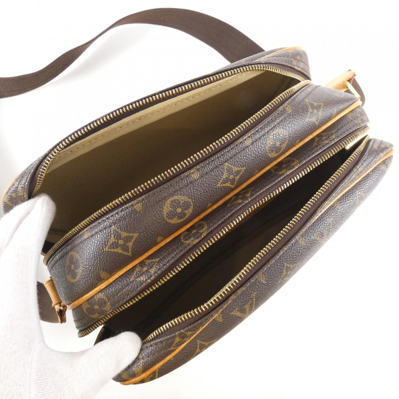 ルイヴィトン モノグラム リポーター 28cm M45254 ショルダーバッグ