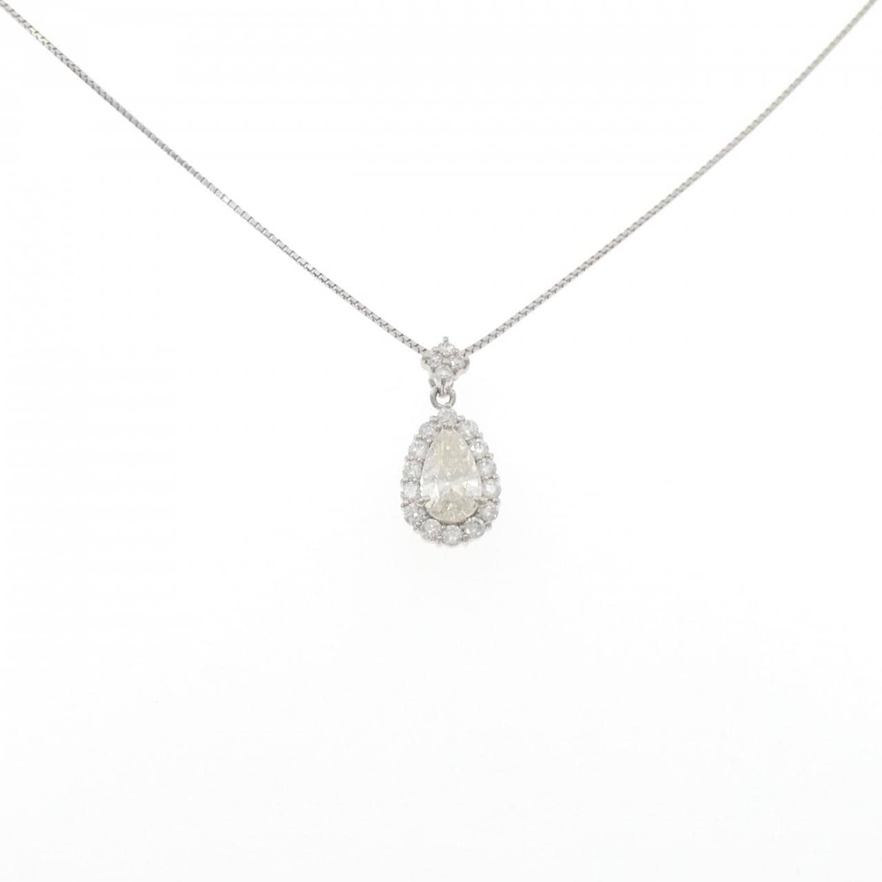 PT900/PT850 ダイヤモンド ネックレス 1.023CT
