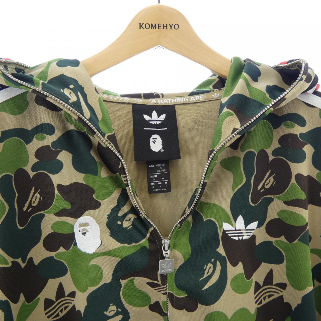 アベイシングエイプ A BATHING APE ADIDAS KF4916 パーカー