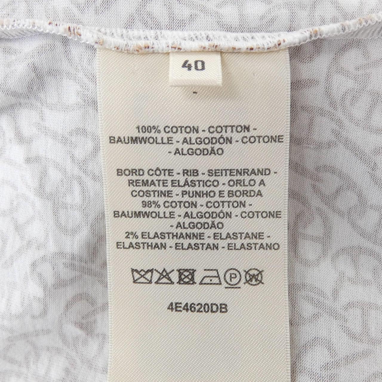 エルメス HERMES ナウサ シェーヌ NAOUSSA CHAINE/マイクロTシャツ 4E4620DB Tシャツ