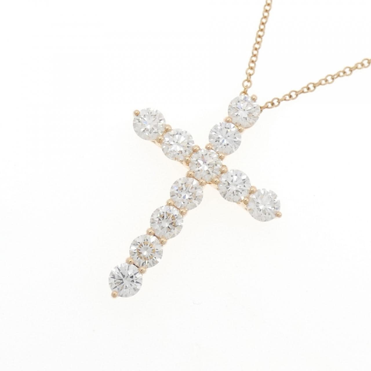 TIFFANY大号十字架项链