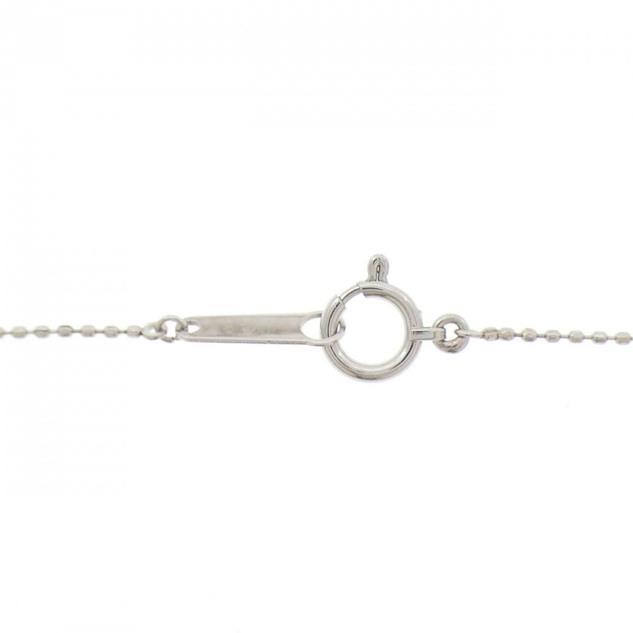 PT900/PT850 スリーストーン ダイヤモンド ネックレス 1.82CT