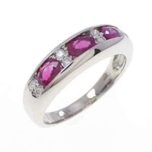 PT900 ルビー リング 0.93CT