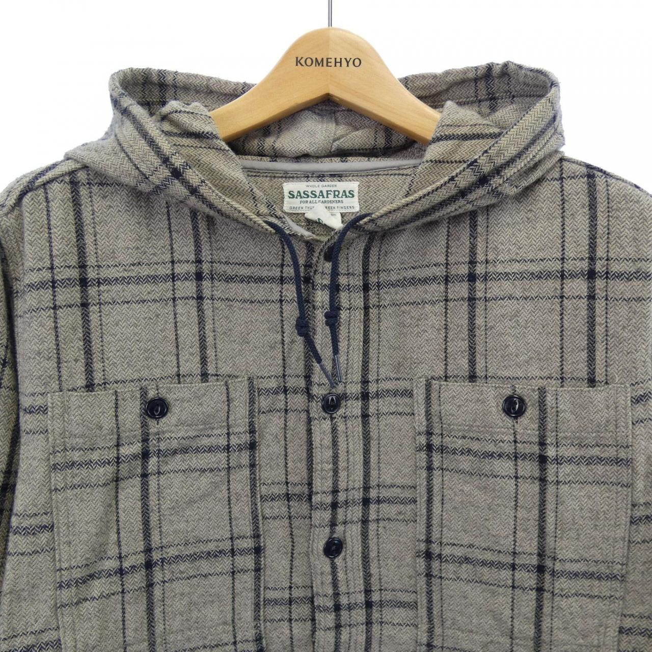 ササフラス SASSAFRAS パーカー