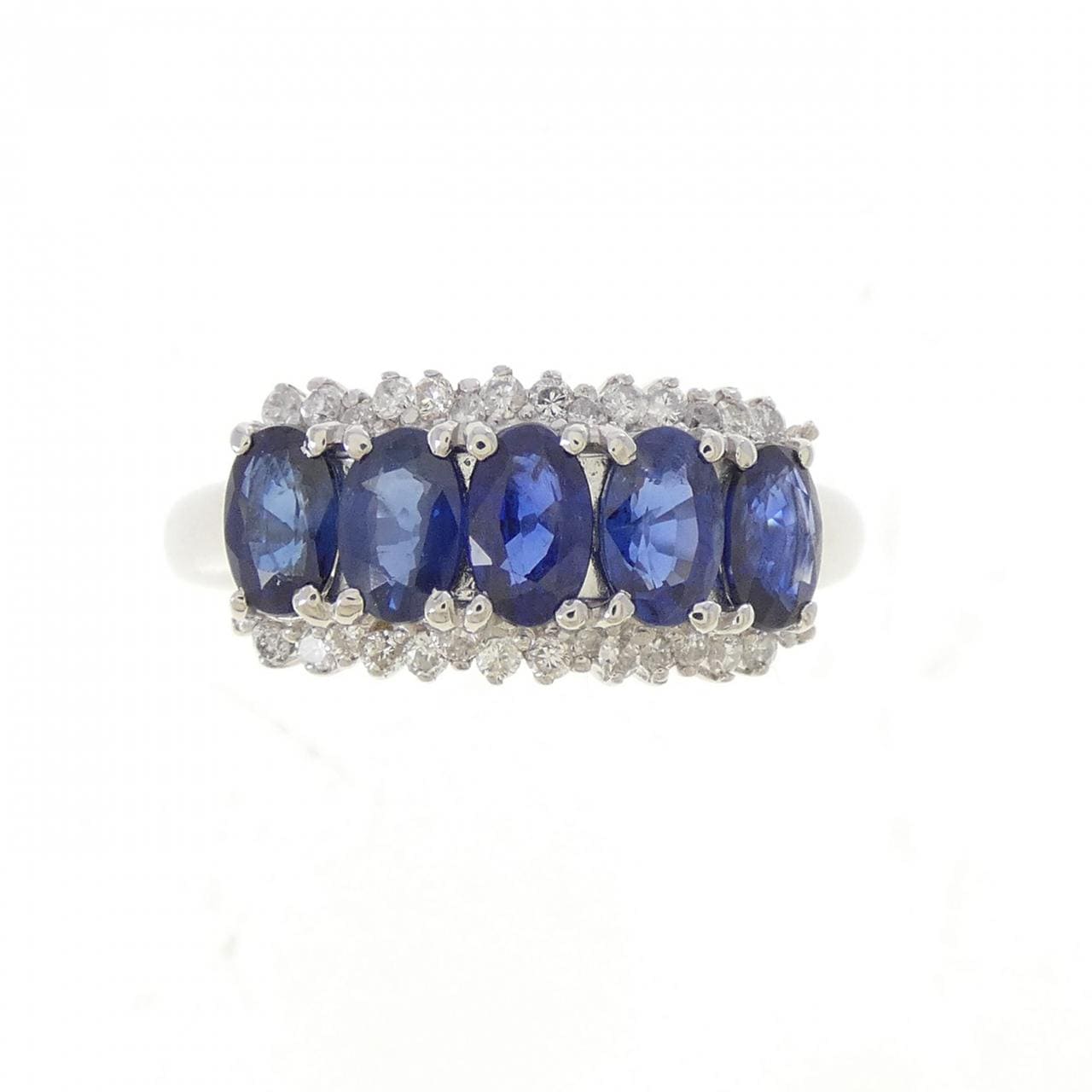 PT900 サファイヤ リング 1.6CT