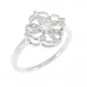K18WG ダイヤモンド リング 0.30CT