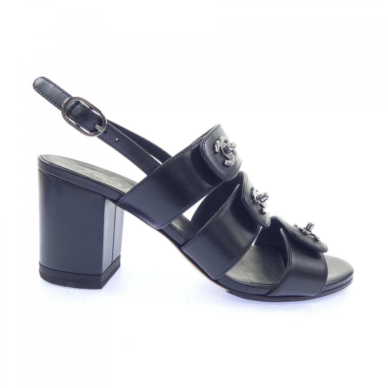 シャネル CHANEL ターンロック G32651X52176 サンダル