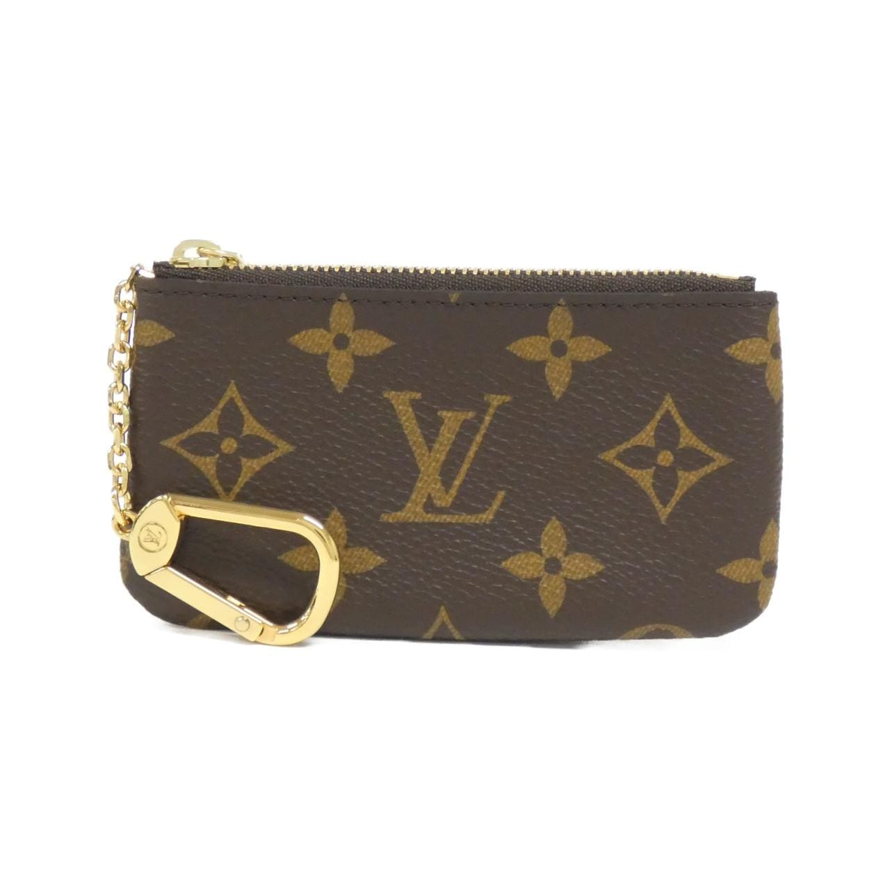 LOUIS VUITTON Monogram Card Key Case Pochette Cle M62650 Coin &amp; Key Case