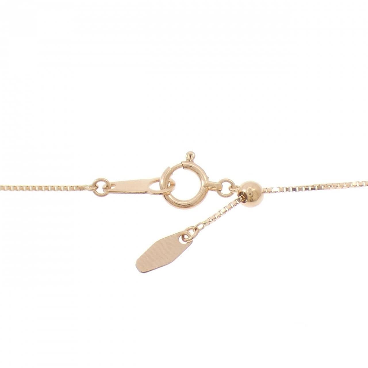 K18PG 2WAY ダイヤモンド ネックレス 0.50CT