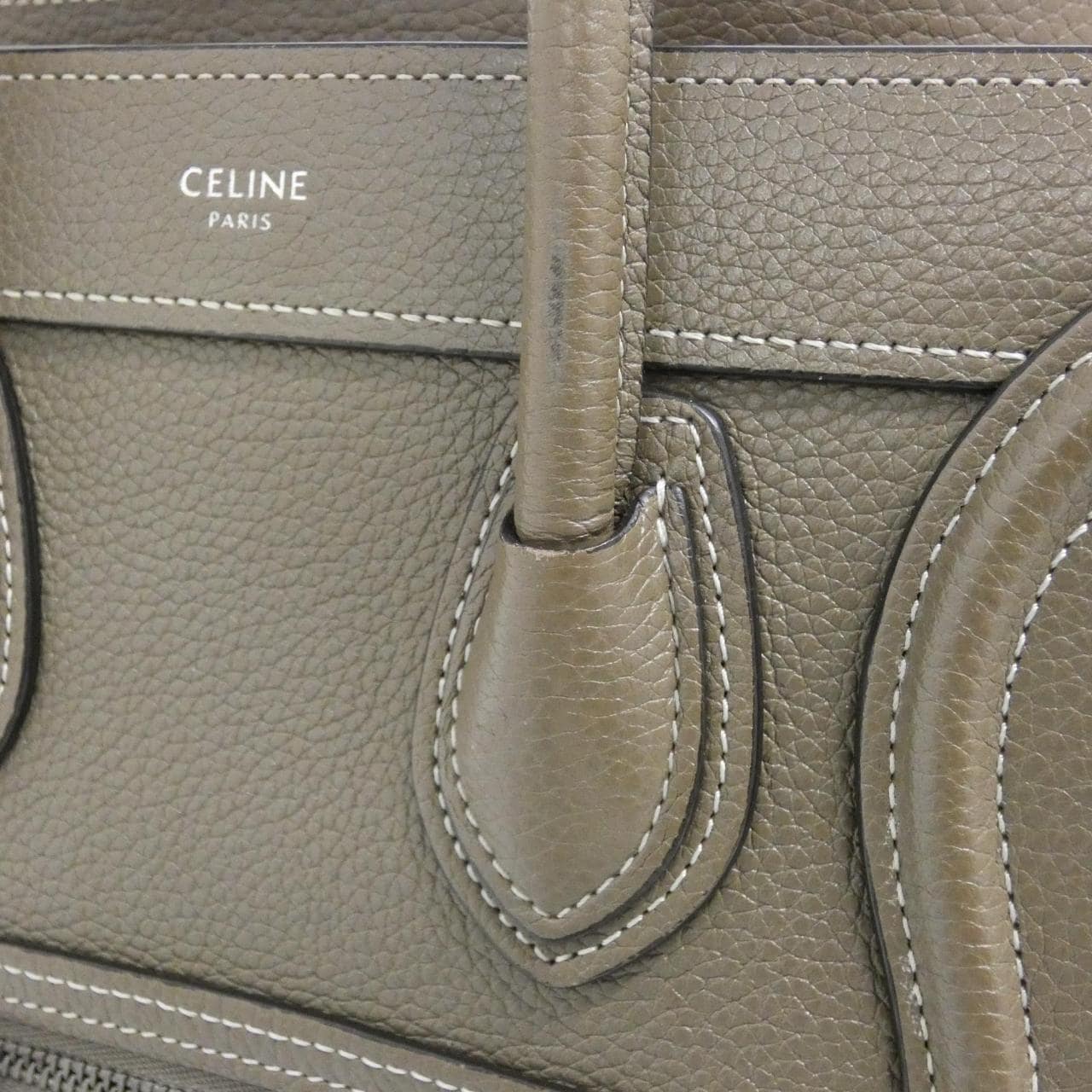 セリーヌ ラゲージ ナノ ショッパー 189243DRU バッグ