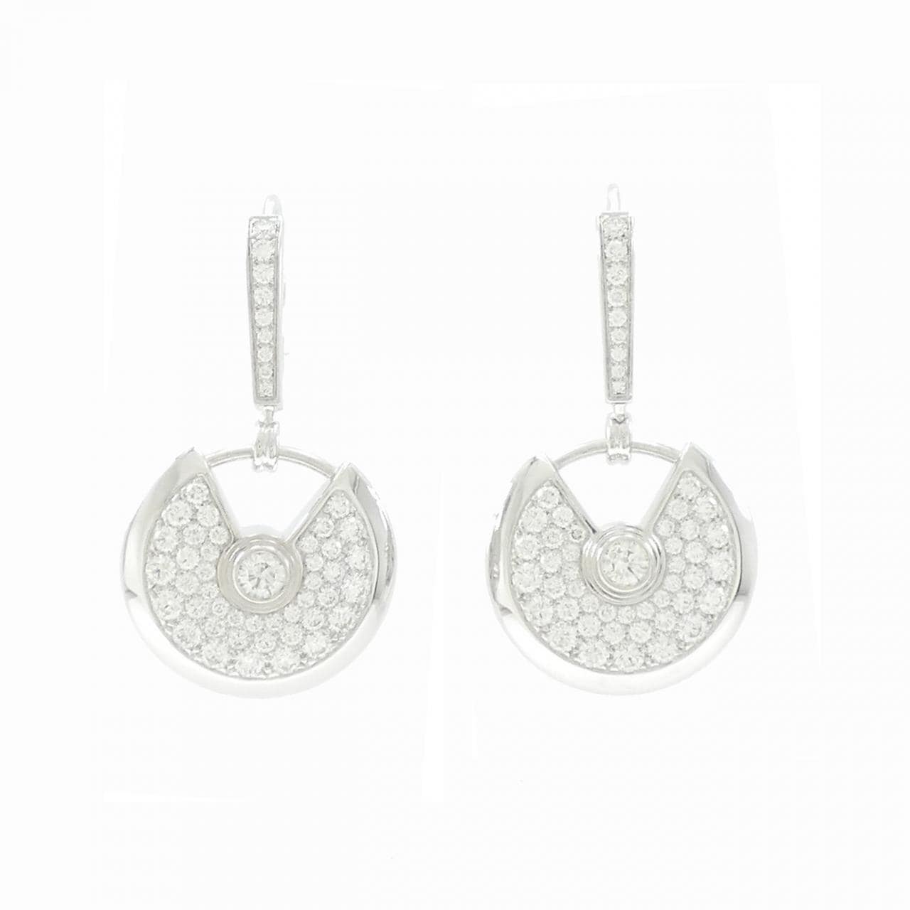 カルティエ アミュレット ピアス