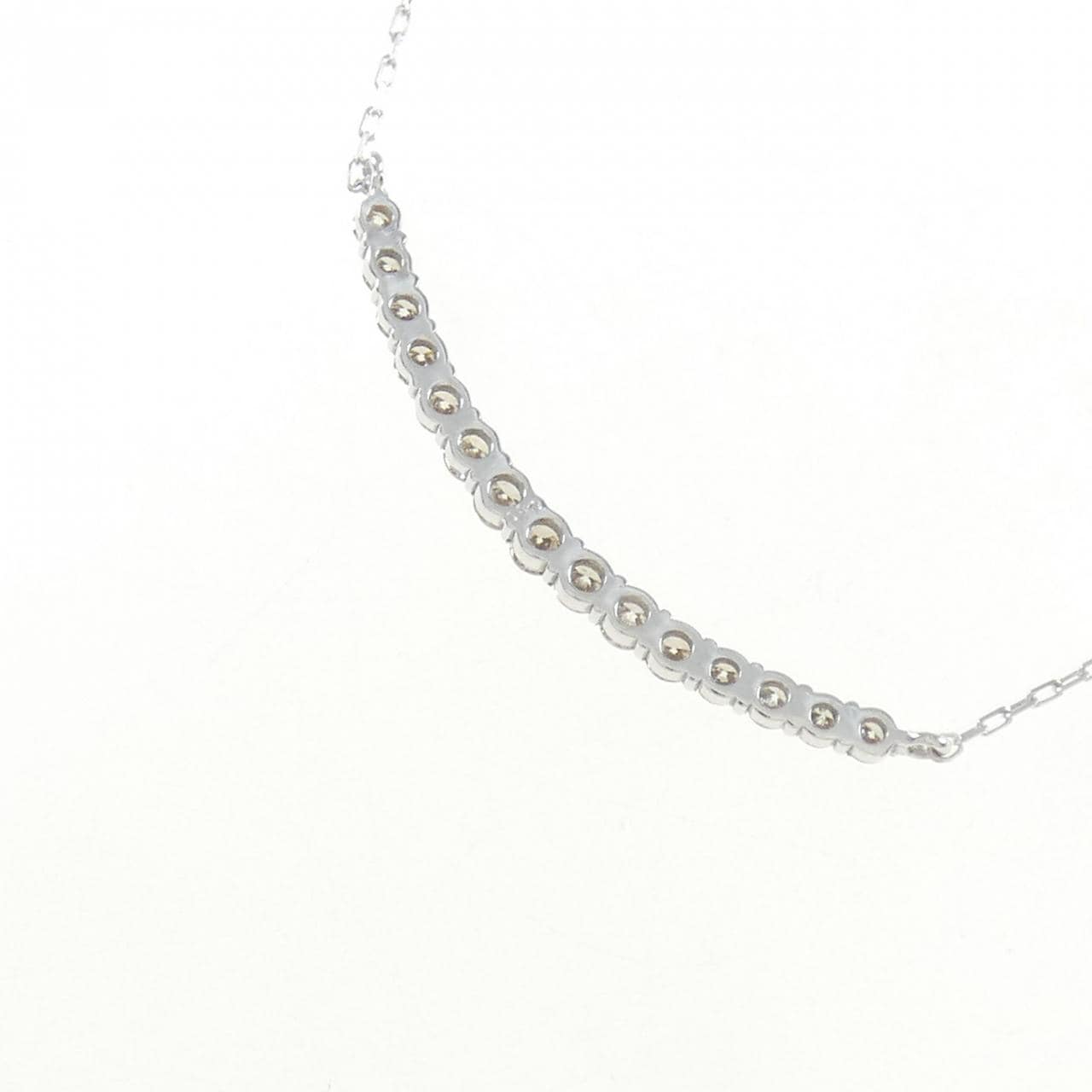 K18WG ダイヤモンド ネックレス 0.50CT