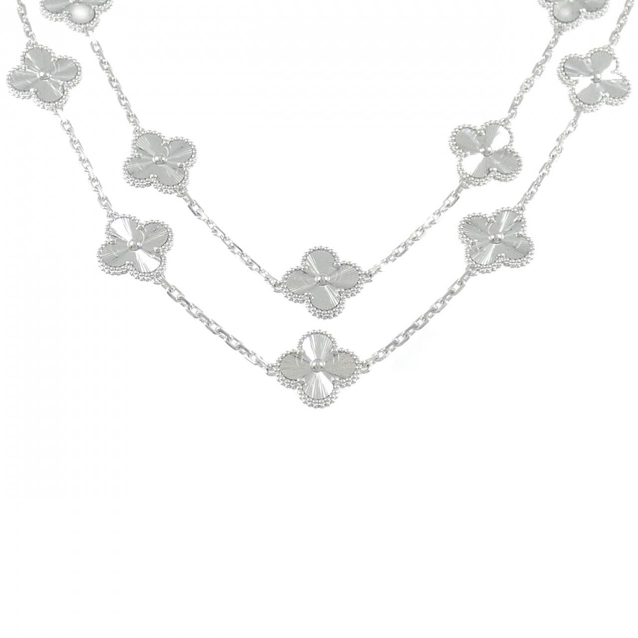 ヴァンクリーフ&アーペル ヴィンテージアルハンブラ ロング 20モチーフ ネックレス