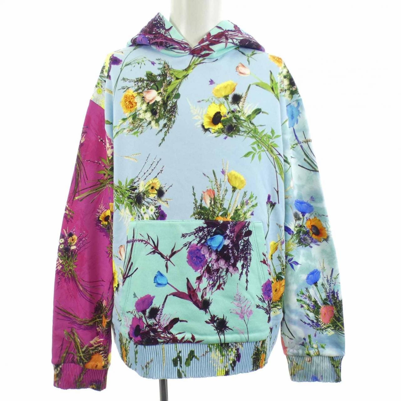ルイヴィトン LOUIS VUITTON プリンテッドフラワー HIY94WRLE パーカー