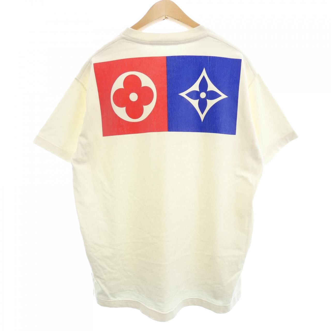 ルイヴィトン LOUIS VUITTON マルチロゴモノグラムフラワープリンテッド HHY07WNPL Tシャツ