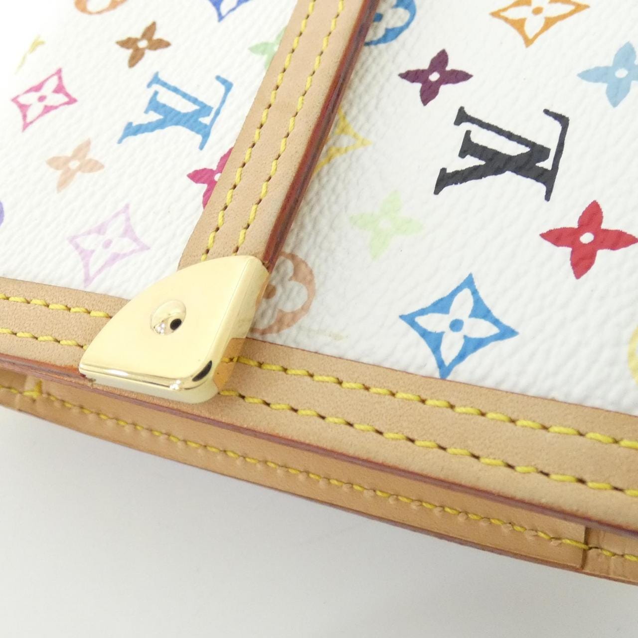 ルイヴィトン マルチカラー ポルト トレゾール インターナショナル M92659 財布