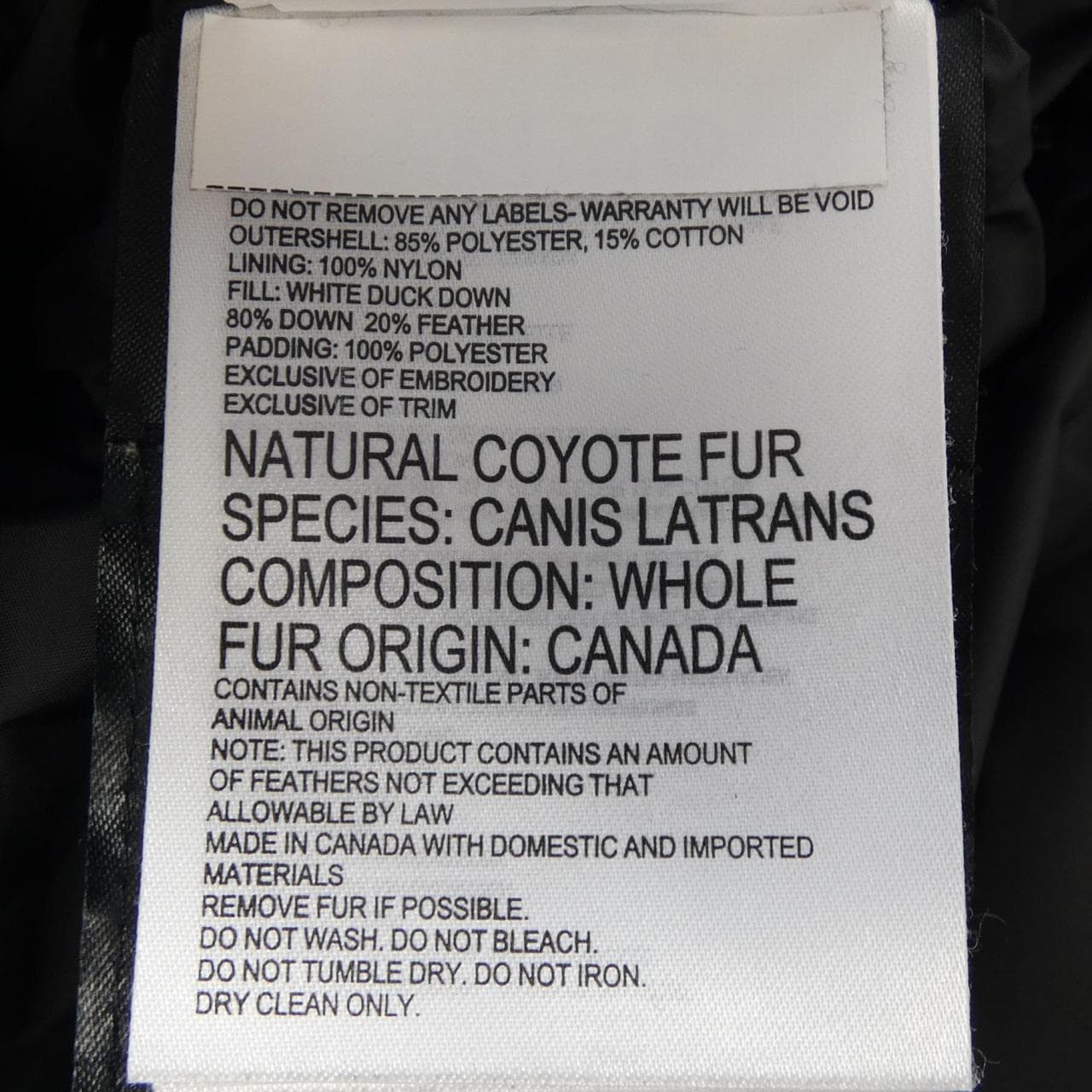 カナダグース CANADA GOOSE 2300JL CHARLOTTE シャーロット ダウンジャケット