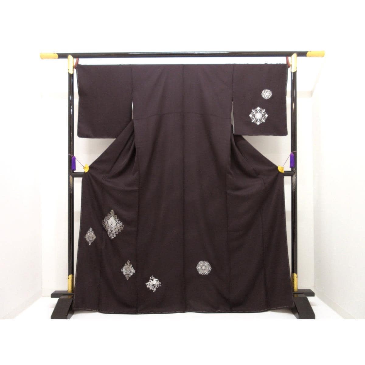 【未使用品】訪問着　刺繍加工