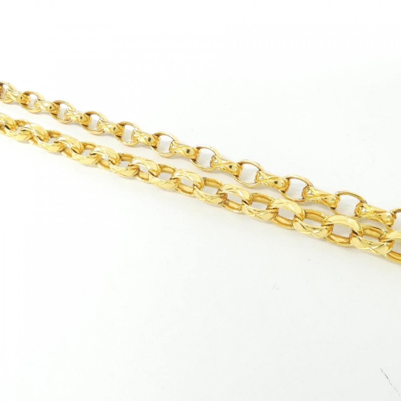 【ヴィンテージ】シャネル ダイヤモンドCC ライン ショルダーバッグ