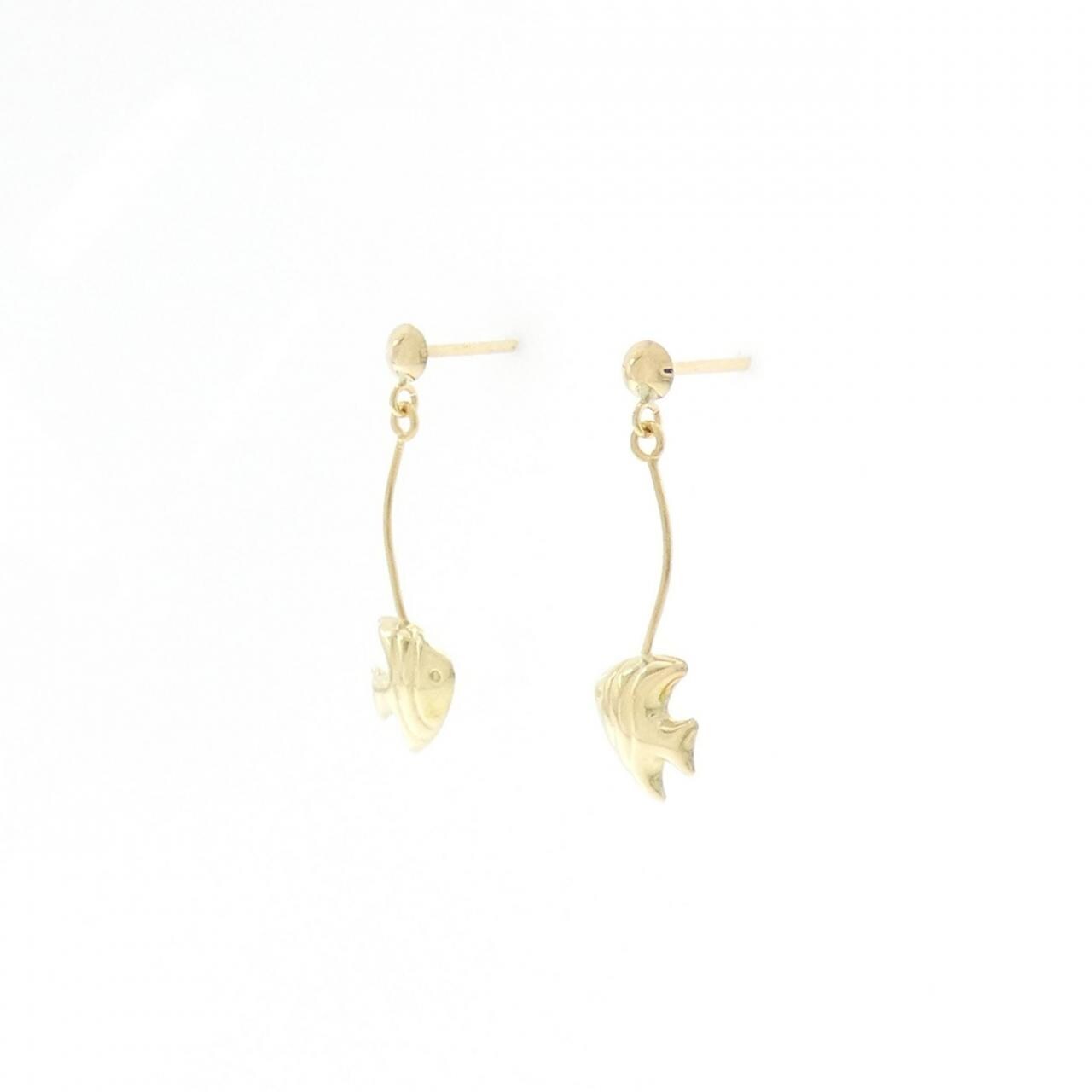 K18YG フィッシュ ピアス